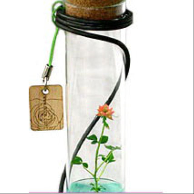 Finger flower with metal stand