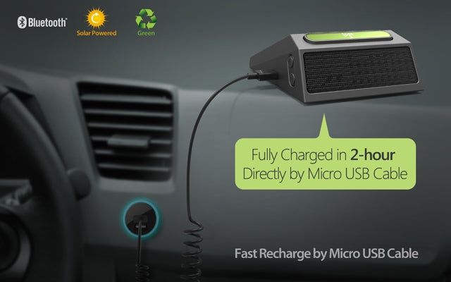 Solar Portable Bluetooth speaker