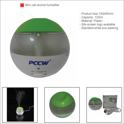 Mini usb aroma humidifier(120ml)