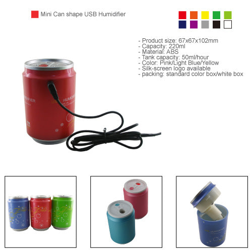 Mini Can shape USB humidifier