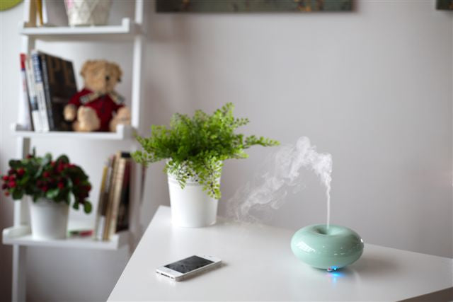 Donut Ultrasonic Aroma Humidifier (UK plug)