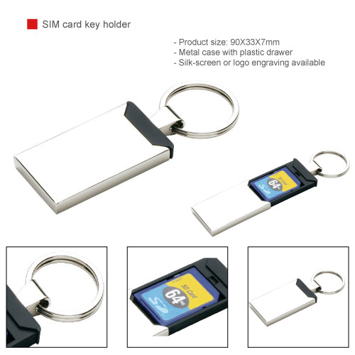 SIM card key holder