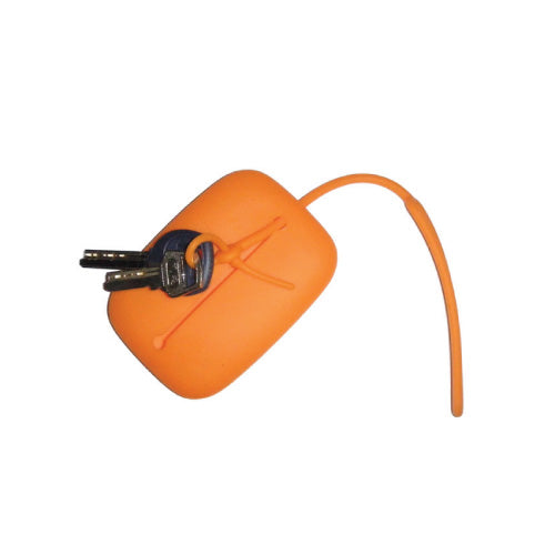 Silicone keychain holder