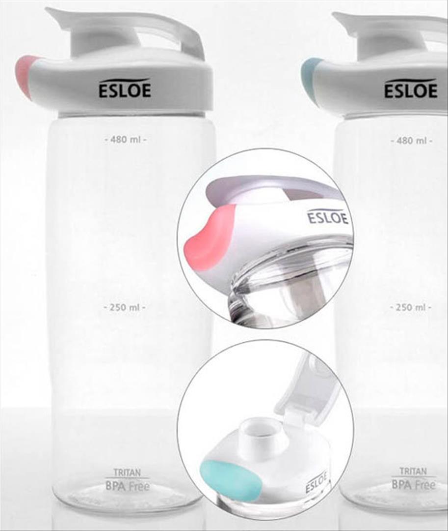 Plastic portable bottle 500ml