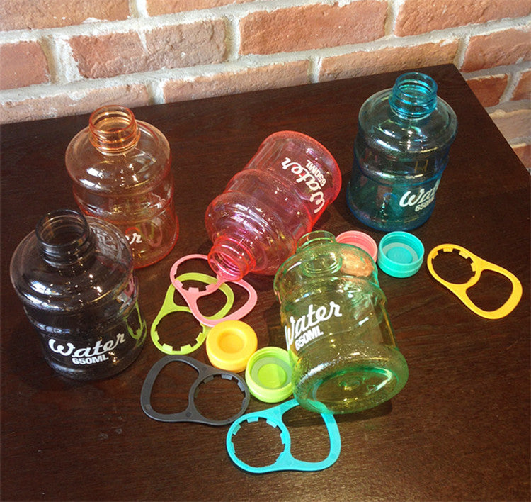 Mini Buchet plastic water bottle 650ML