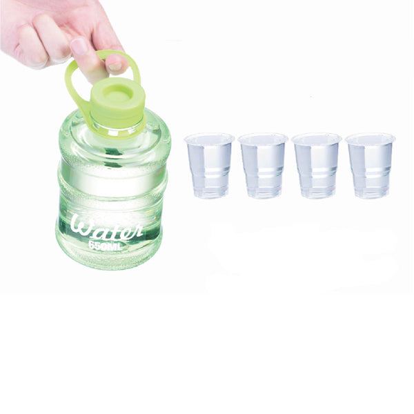 Mini Buchet plastic water bottle 650ML