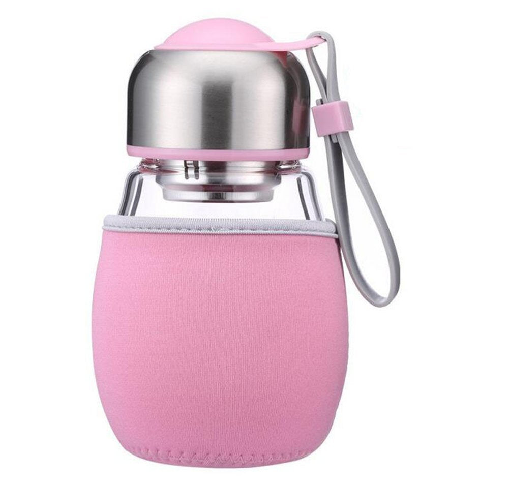 Double wall glass bottle 400ML