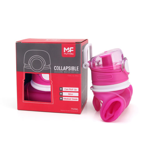 Silicone folding bottle 750ml