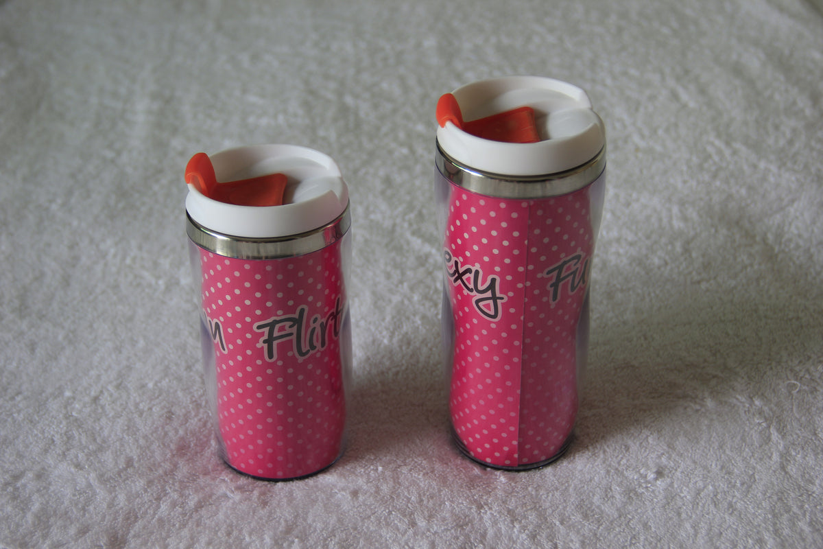Plastic advertising coffee cup 350ml