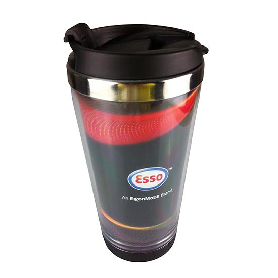 Plastic advertising coffee cup 350ml