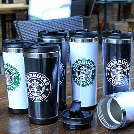 Plastic advertising coffee cup 350ml