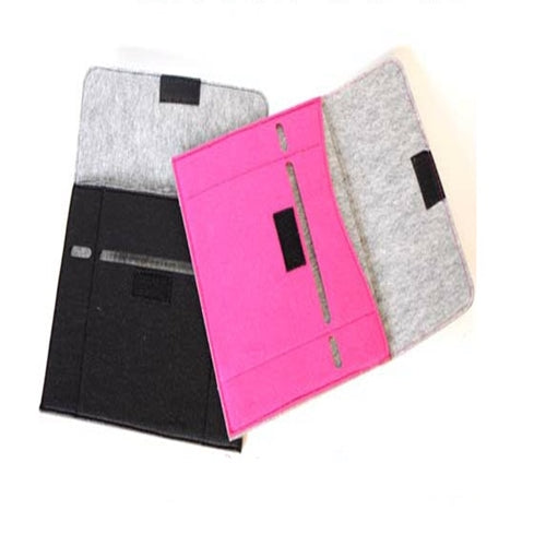 Felt tablet cover case and document bag