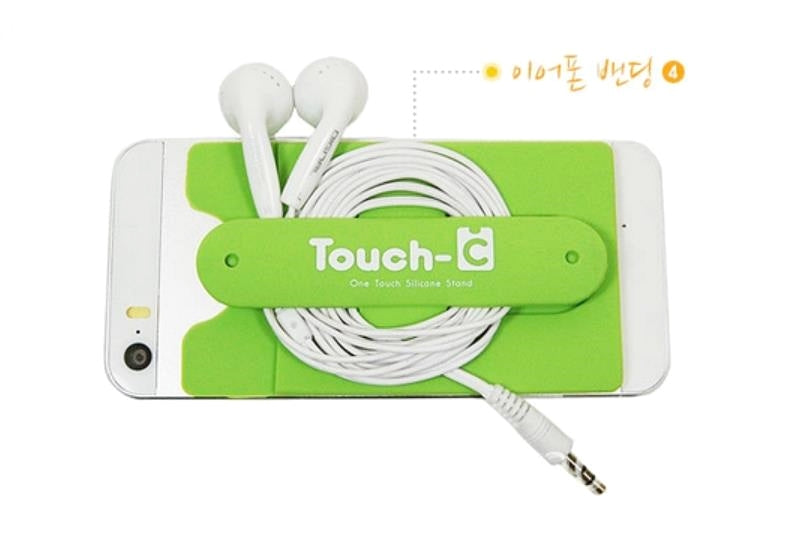 Touch C silicon mobile phone stand