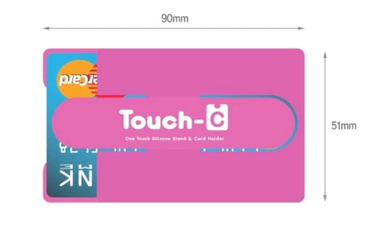 Touch C silicon mobile phone stand