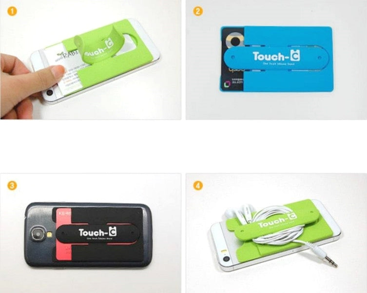 Touch C silicon mobile phone stand