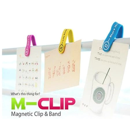 Multi-function M-Clip Magnetic Clip & Band M Clip