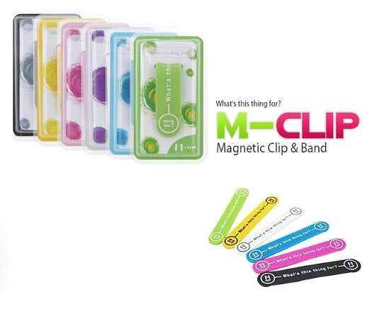 Multi-function M-Clip Magnetic Clip & Band M Clip