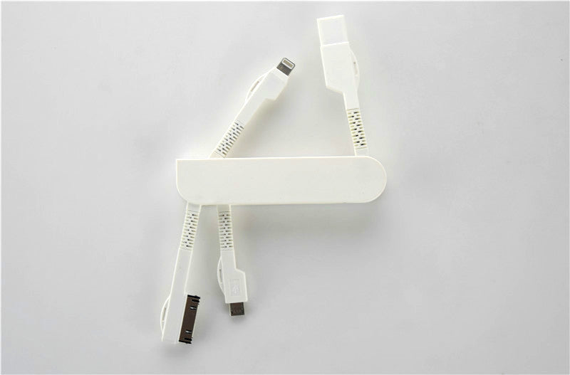 Swiss Army Knife style usb multi charger data cable