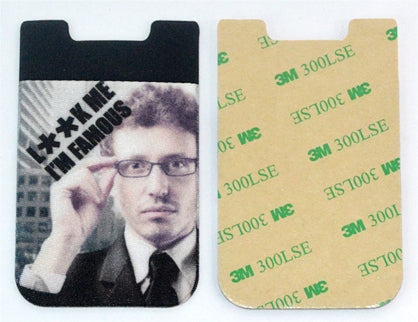 Mobile phone card holder