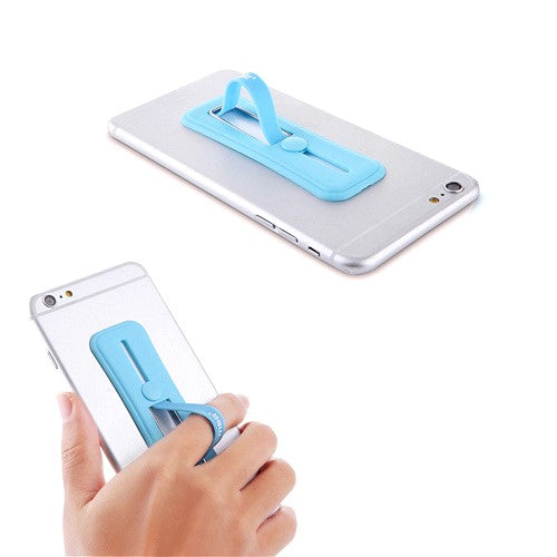 Multifunctional silicon easy grip phone stand