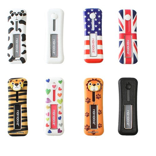 Multifunctional silicon easy grip phone stand