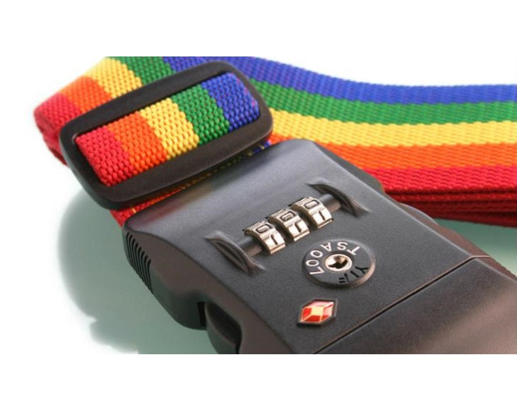 Nylon Luggage Belt with US password lock