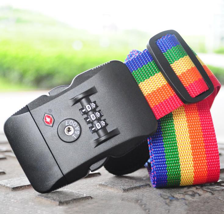 Nylon Luggage Belt with US password lock