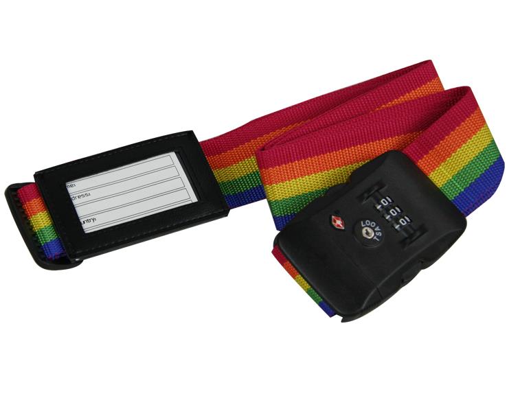 Nylon Luggage Belt with US password lock