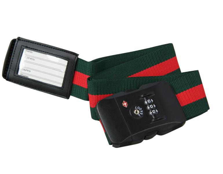 Nylon Luggage Belt with US password lock