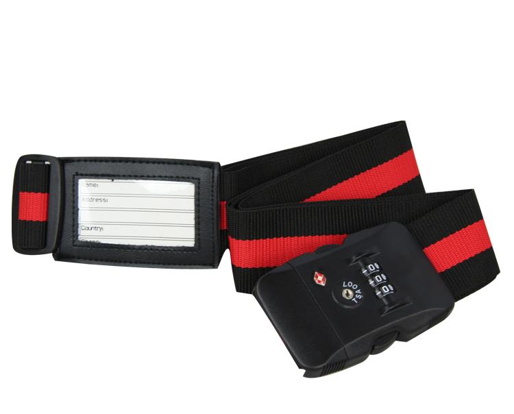 Nylon Luggage Belt with US password lock