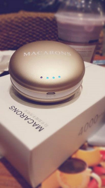 USB Macaron hand warmer + power bank4000mah