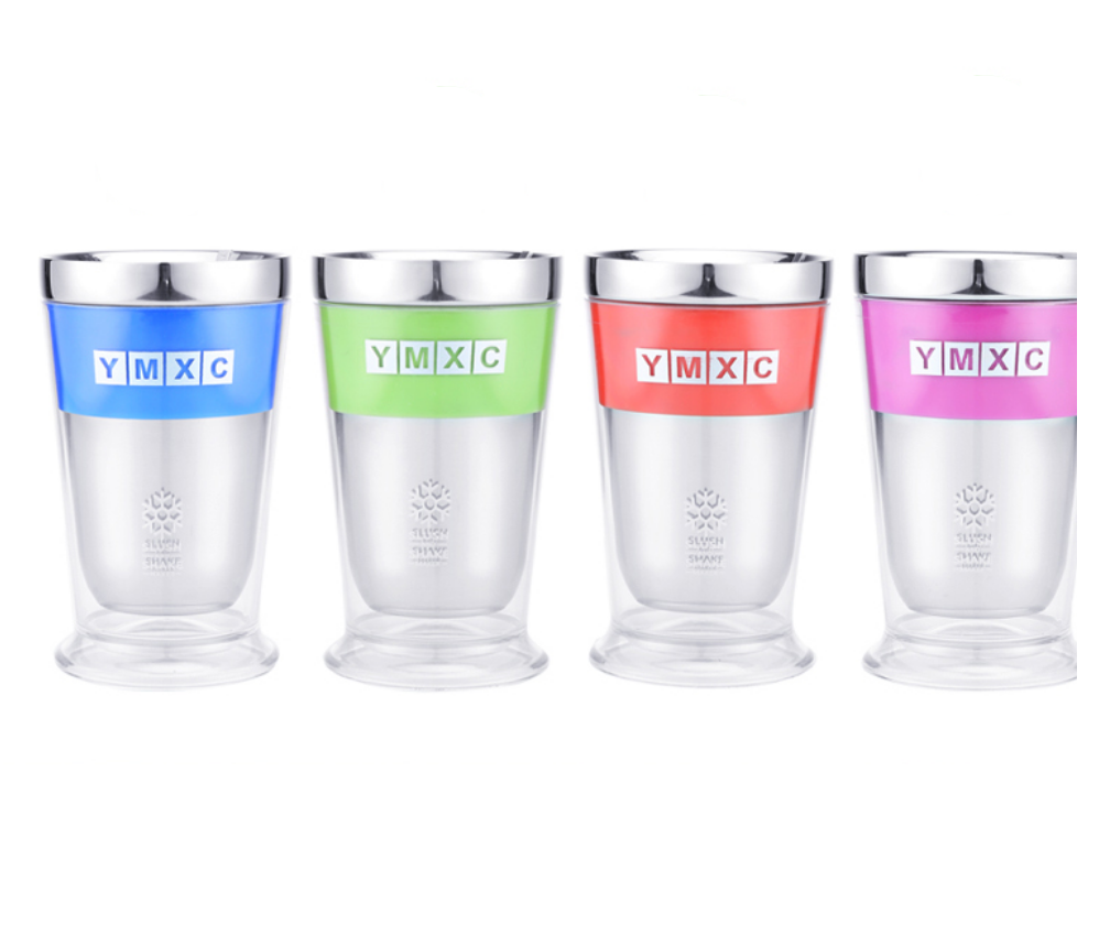 Stainless steel magic squeeze cup -- Slushy maker