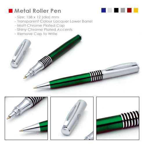 Metal roller pen