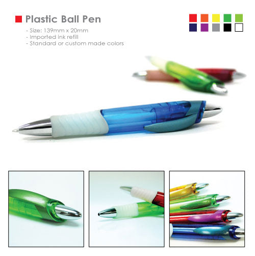 Plastic ball pen