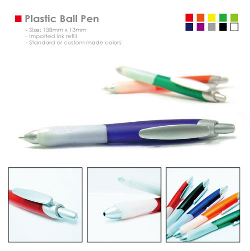 Plastic ball pen