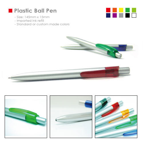 Plastic ball pen