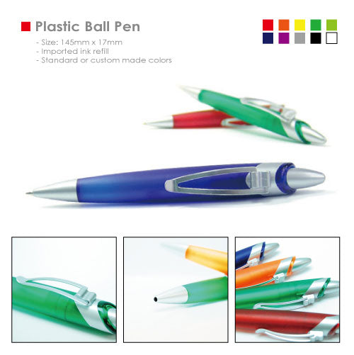 Plastic ball pen