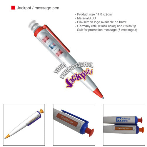 Jackpot / message pen