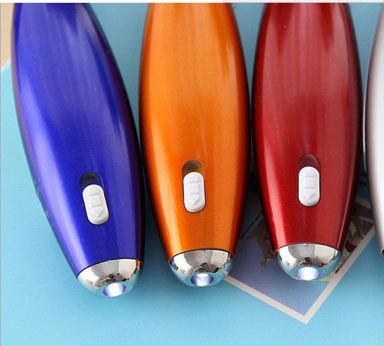 Plastic Memo Pen With Led Light