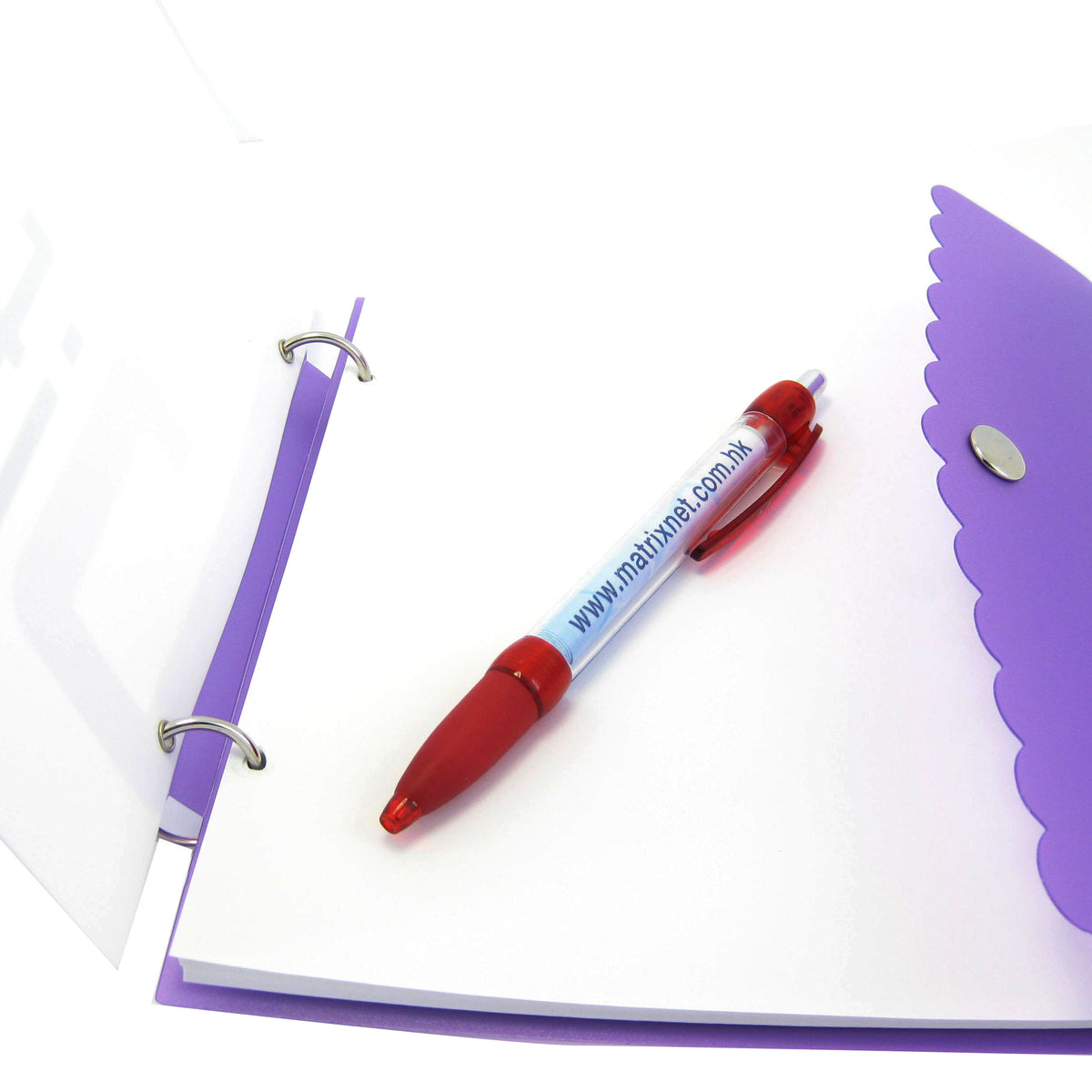 PP cover 2-ring Notebook