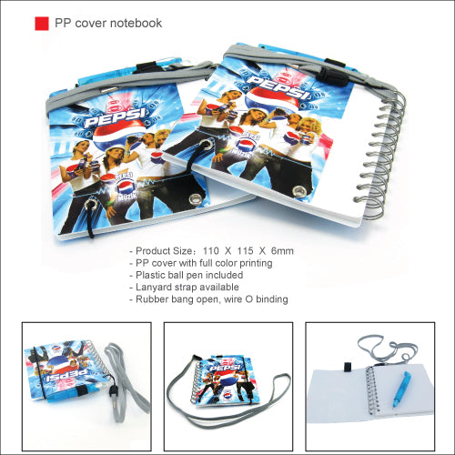 PP cover notebook