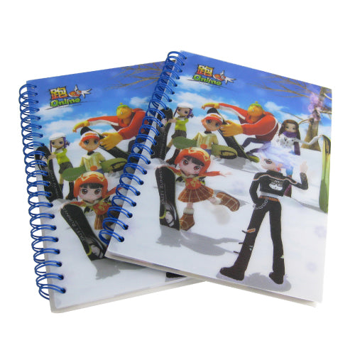 3D lenticular notebook (A6)