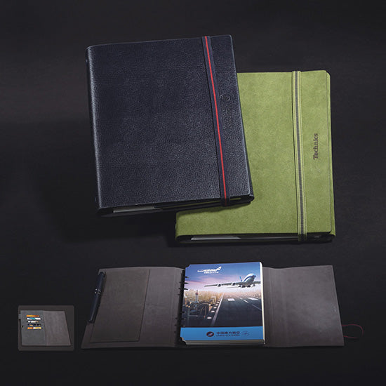 PU Soft Cover loose-leaf binding Notebook
