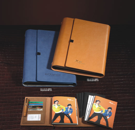 PU Soft Cover stitcher binding Notebook