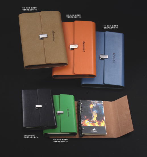 PU Soft Cover loose-leaf binding Notebook