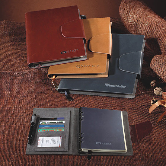 PU Soft Cover loose-leaf binding Notebook