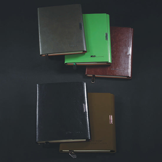 PU Hard Cover Perfect Binding Notebook