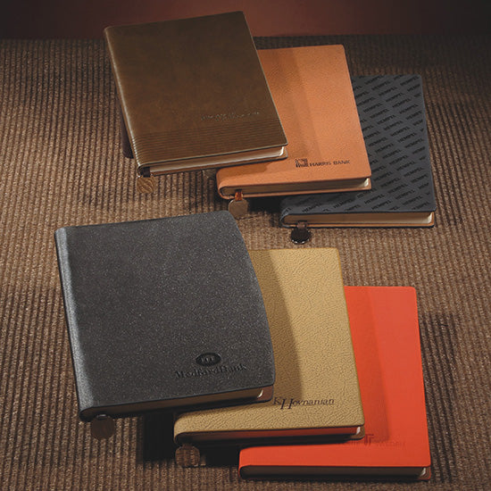 PU Hard Cover Perfect Binding Notebook