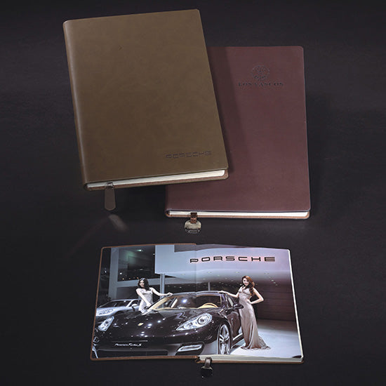 PU Hard Cover Perfect Binding Notebook