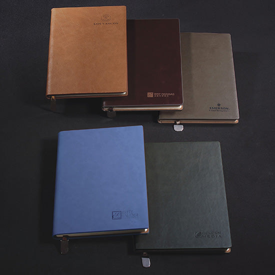 PU Hard Cover Perfect Binding Notebook